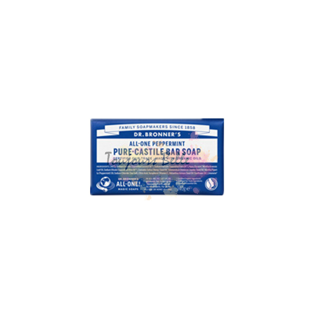 Buy DR BRONNER'S Pure Castile Bar Soap Peppermint, Earn Points ...