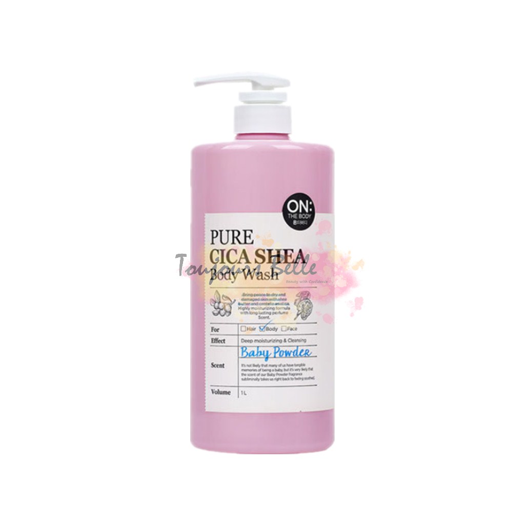 Buy LG ON THE BODY Pure Cica Shea Body Wash Baby Powder, Earn Points & Exchange for FREE!
